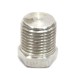 SS Plug Adapter Hex Male End  Heavy Duty Stainless Steel 316